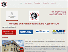 Tablet Screenshot of intl-maritime.com